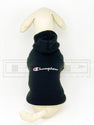 Champi White Embroidered Patch Hoodie (avail in other colours) - PStreetwear